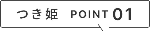 つき姫 POINT 01